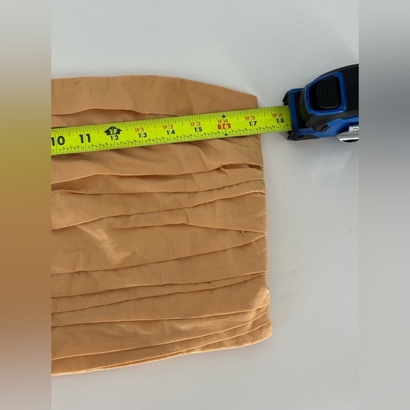 Abercrombie & Fitch Strapless Poplin Ruched Top - Picture 5 of 9